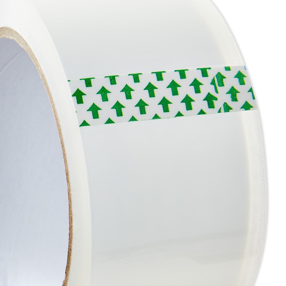Packing Tape, Clear, 1.88 in x 55 Yds, 4 Rolls - Picture 3 of 4